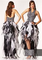 2012 Dana Mathers Prom Dresses LEXI.  Available in Black/Silver